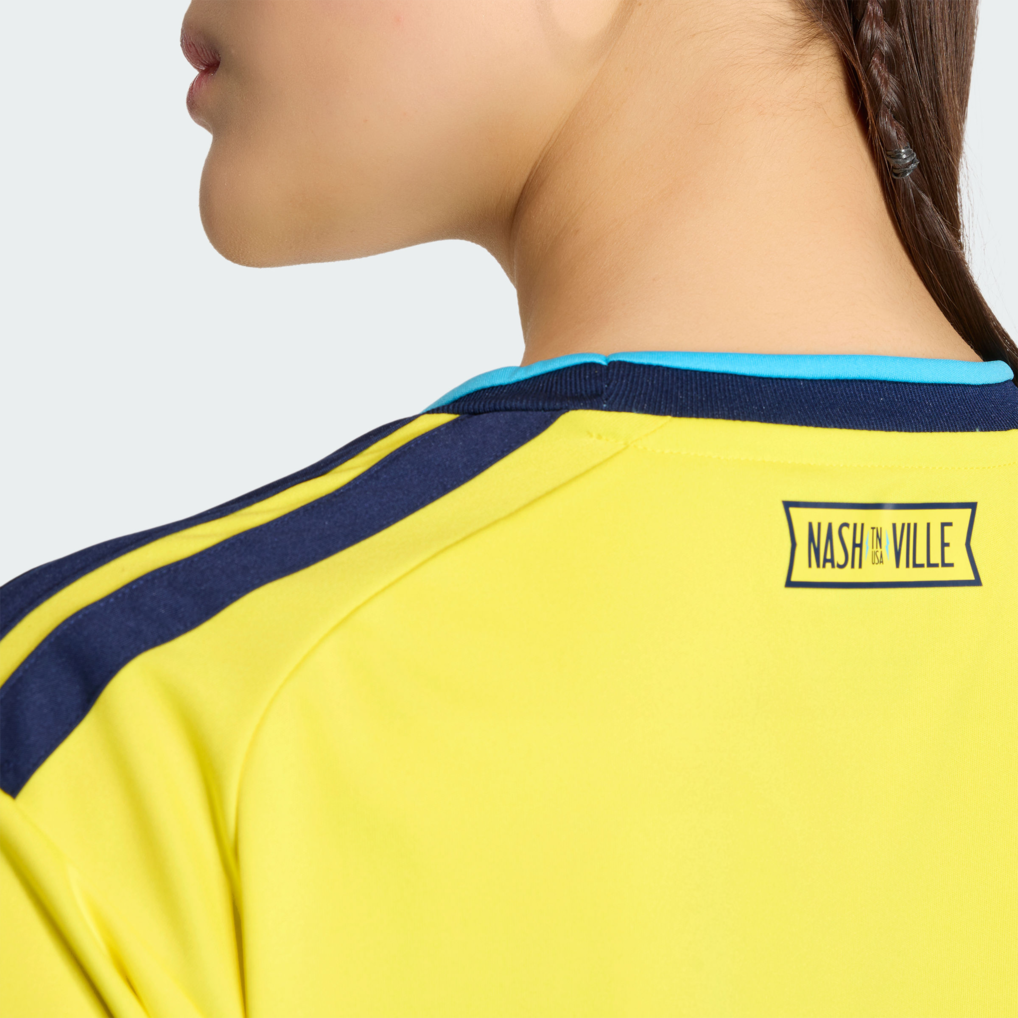 Nashville SC adidas Women's 2026 The Reverb Kit Replica Jersey - Yellow