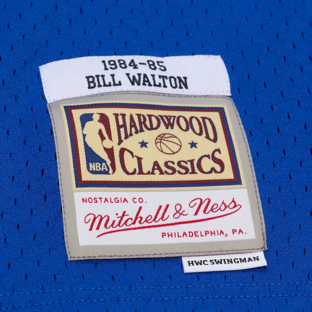 Bill Walton LA Clippers Mitchell & Ness 1984-85 Swingman Jersey - Royal