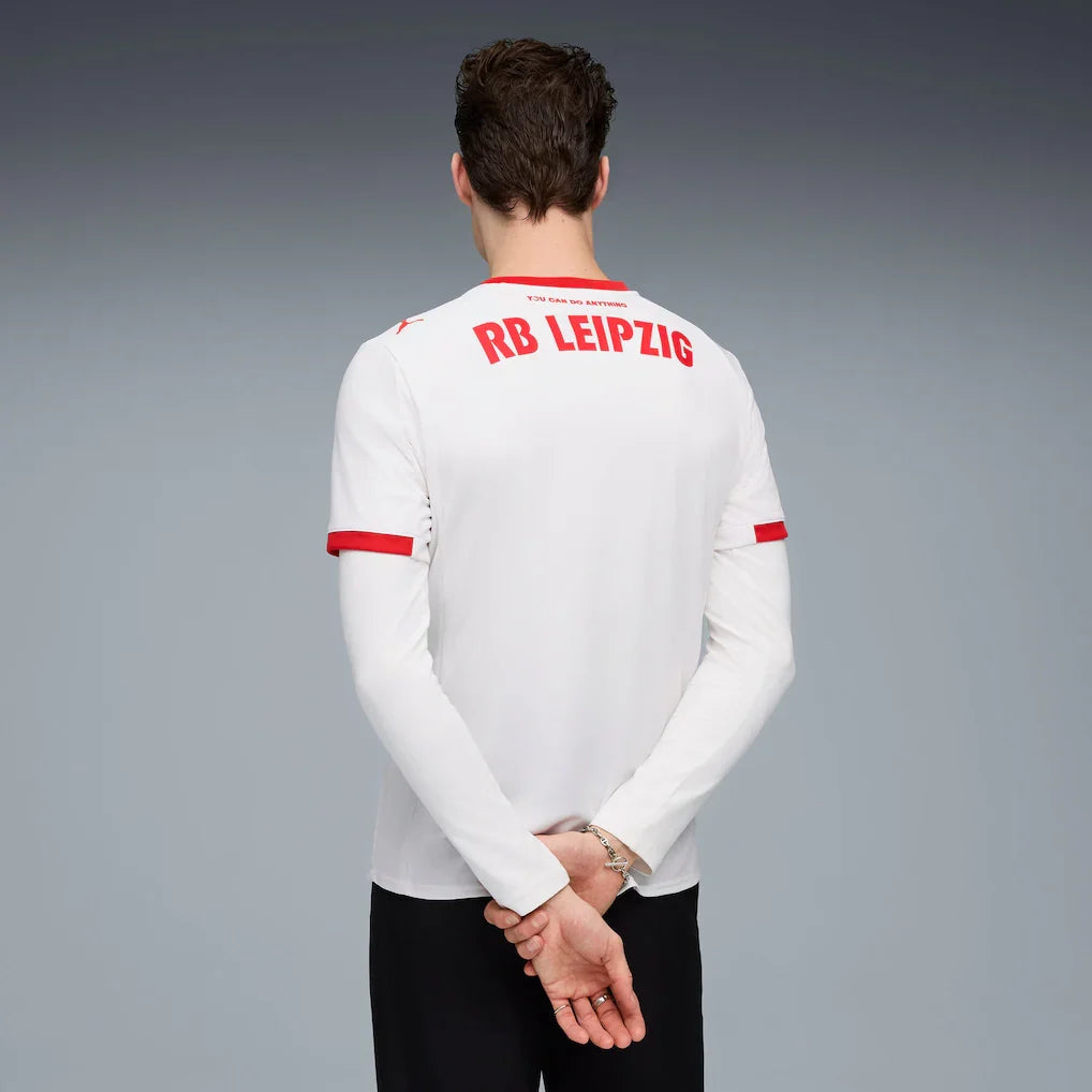 RB Leipzig Puma 2025/26 Home Replica Jersey - White