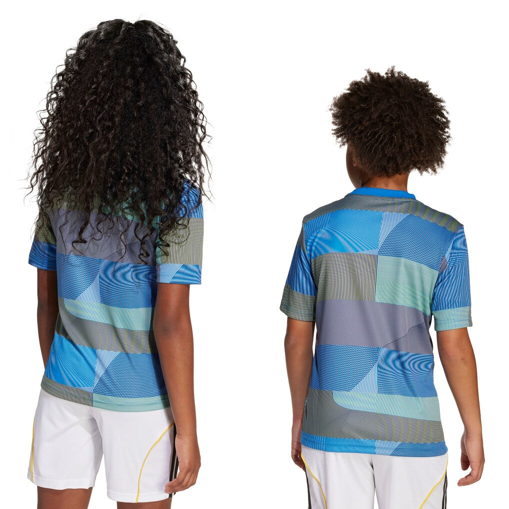 Real Madrid adidas 2025/26 AEROREADY Pre-Match Top - Blue