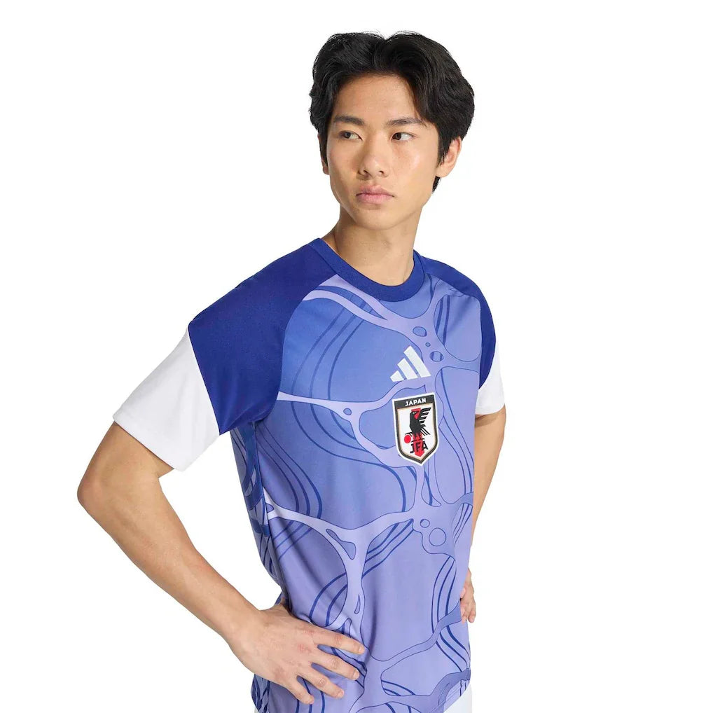 Japan National Team adidas 2026 Pre-Match Top - Purple
