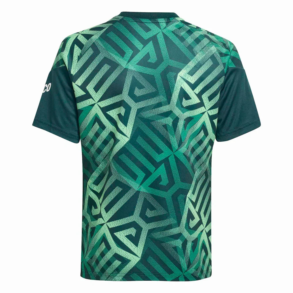 Mexico National Team adidas Youth 2026 Pre-Match Top - Green
