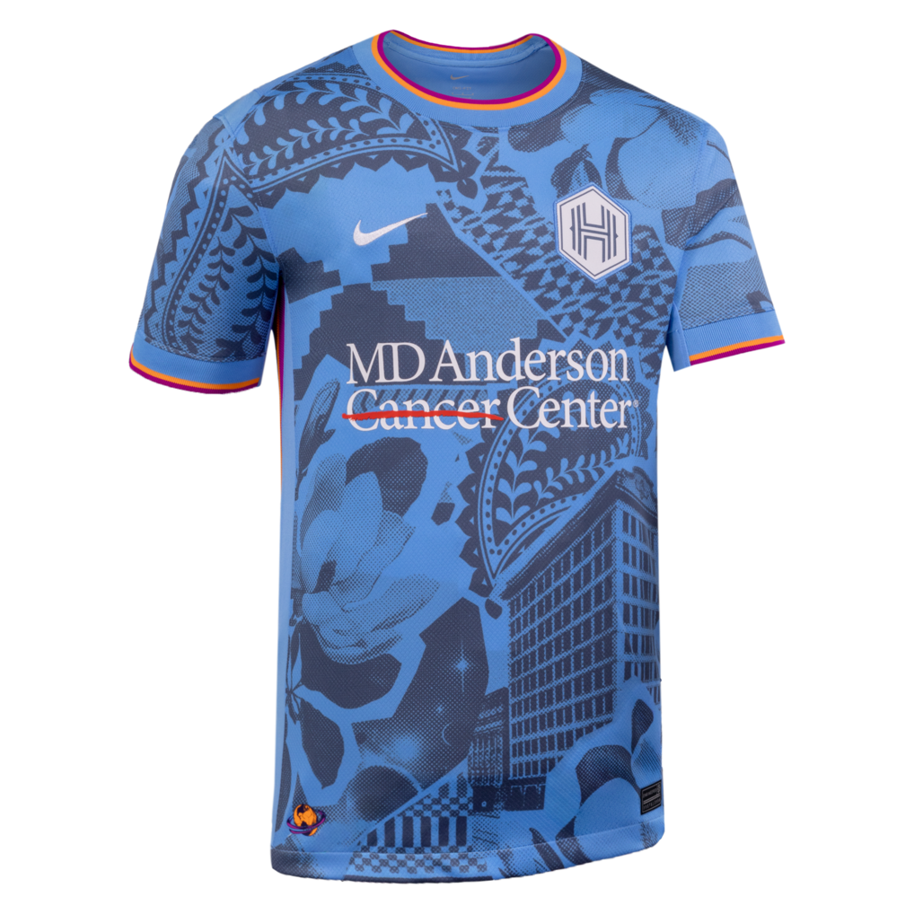 Houston Dash Nike Youth 2026 Third Stadium Replica Jersey - Blue