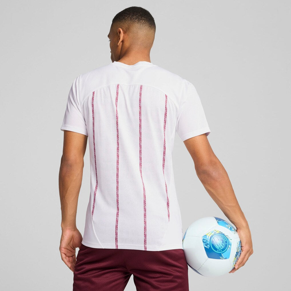 Manchester City Puma 2024/25 Pre-Match Training Jersey - White