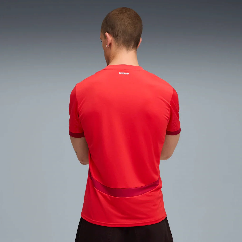 Switzerland National Team Puma 2025 Home Replica Jersey - Red