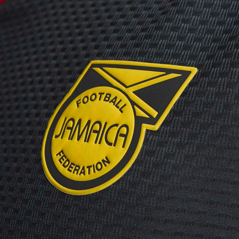 Jamaica National Team adidas 2026 Away On-Field Authentic Jersey - Black