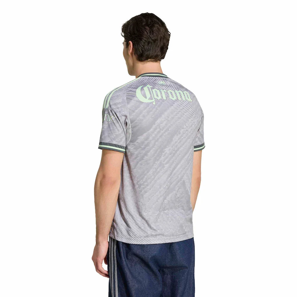 Club America adidas 2025/26 Third Replica Jersey - Gray