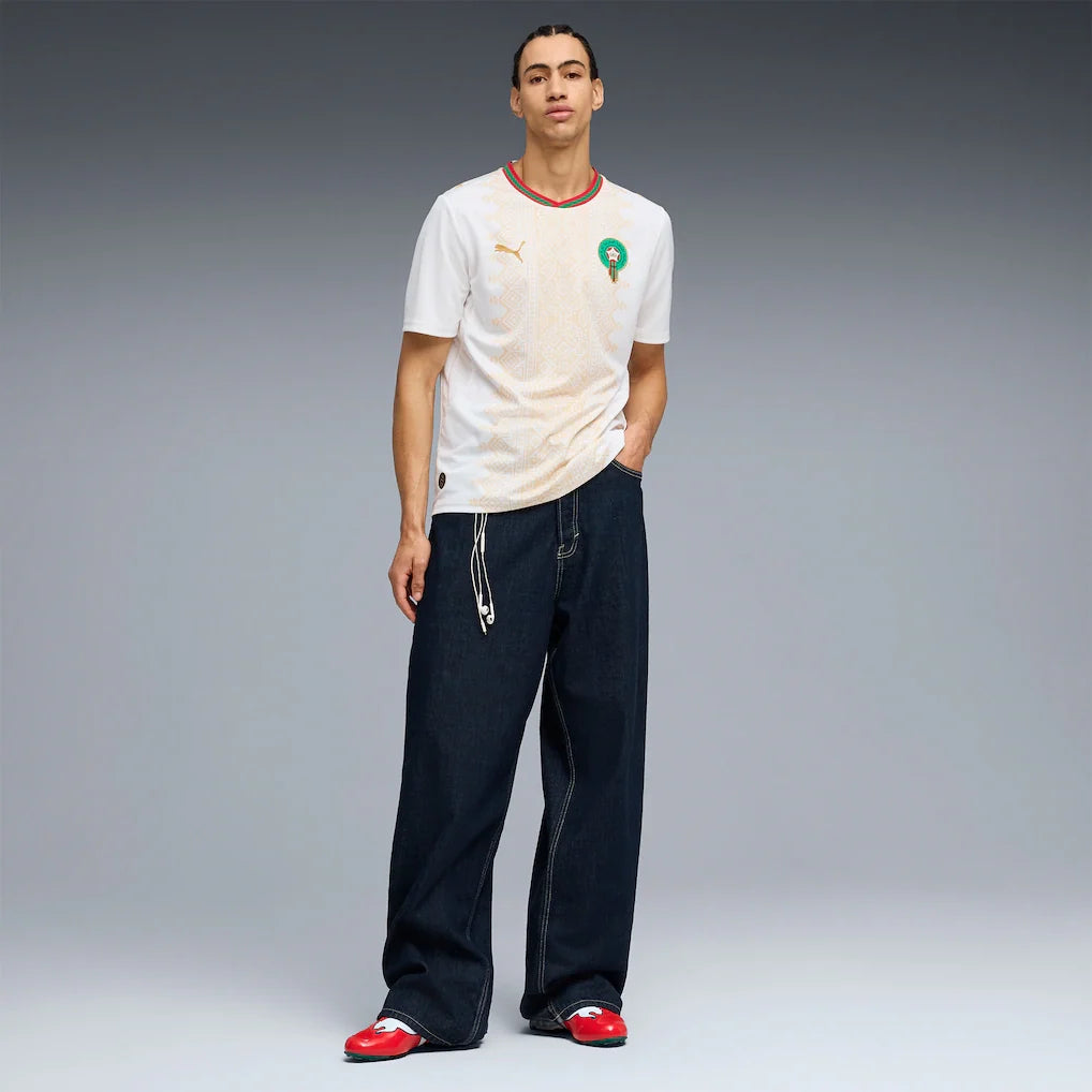 Morocco National Team Puma 2026 Away Replica Jersey - White