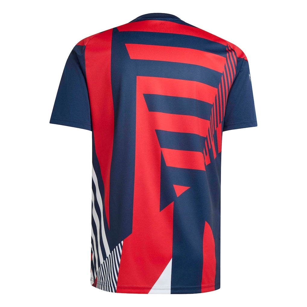 Bayern Munich adidas 2026/27 Pre-Match Home Training Jersey - Blue/Red