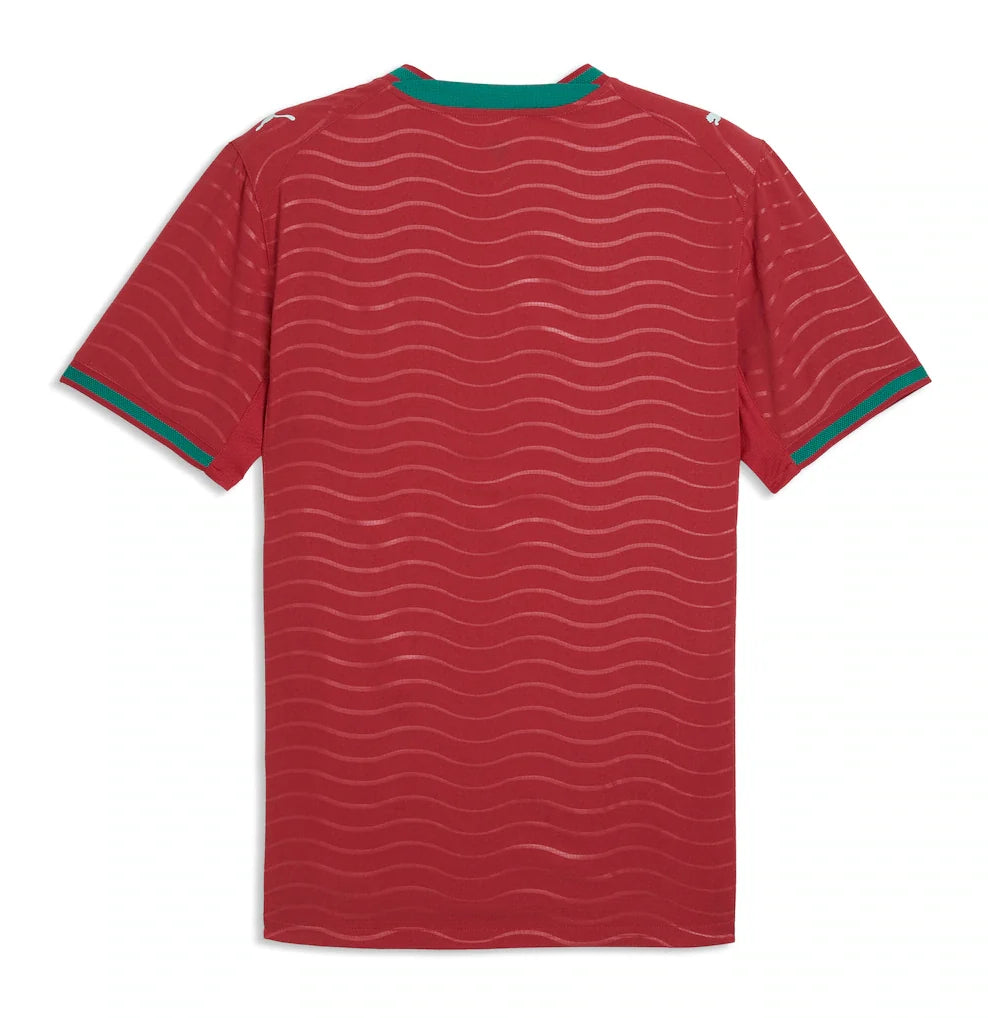 Portugal National Team Puma 2026 Home On Field Authentic Jersey - Red