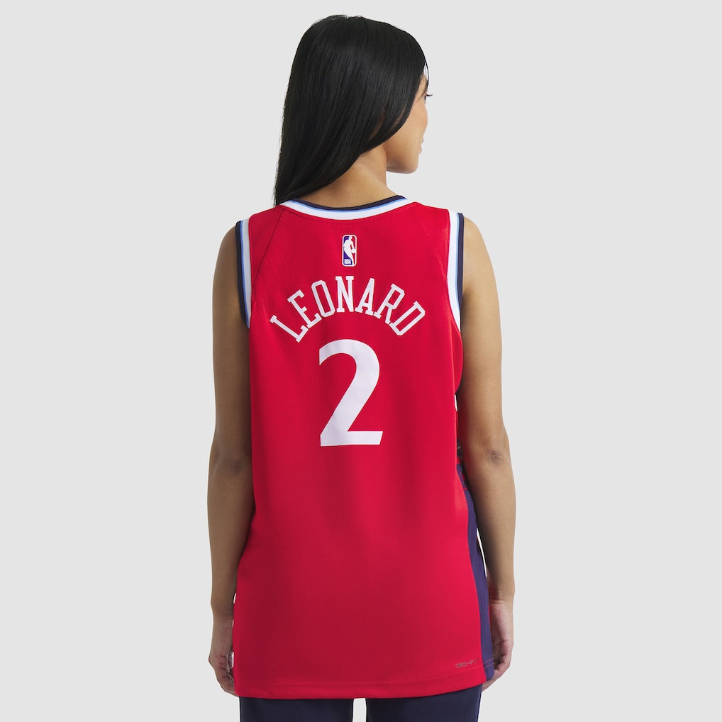 Kawhi Leonard LA Clippers Jordan Brand Unisex 2024/25 Swingman Jersey - Statement Edition - Red