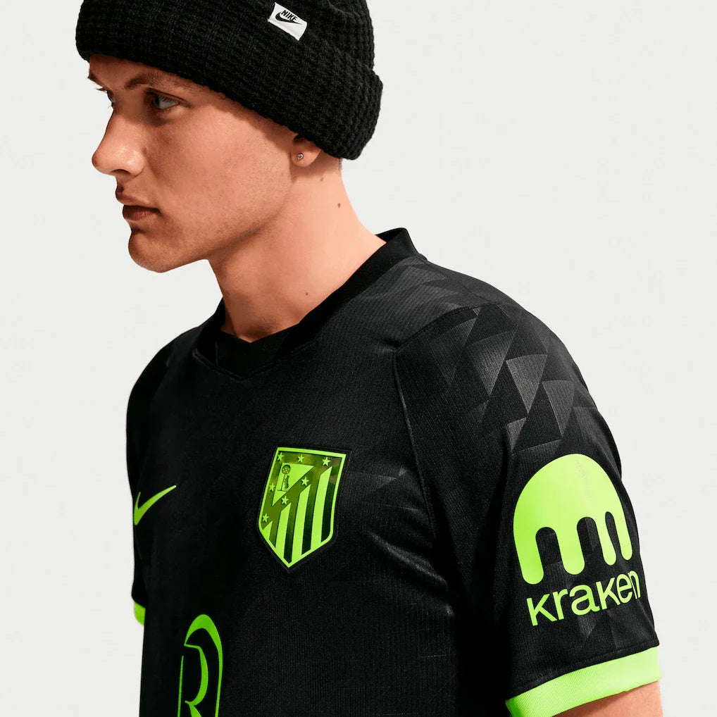 Atletico de Madrid Nike 2026/27 Away Stadium Replica Jersey - Black