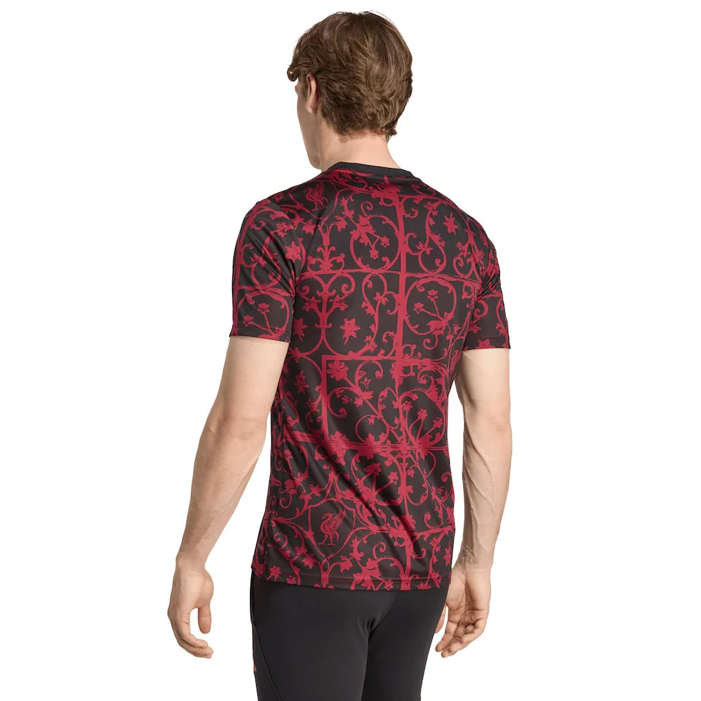 Liverpool adidas 2025/26 AEROREADY Pre-Match Top - Black