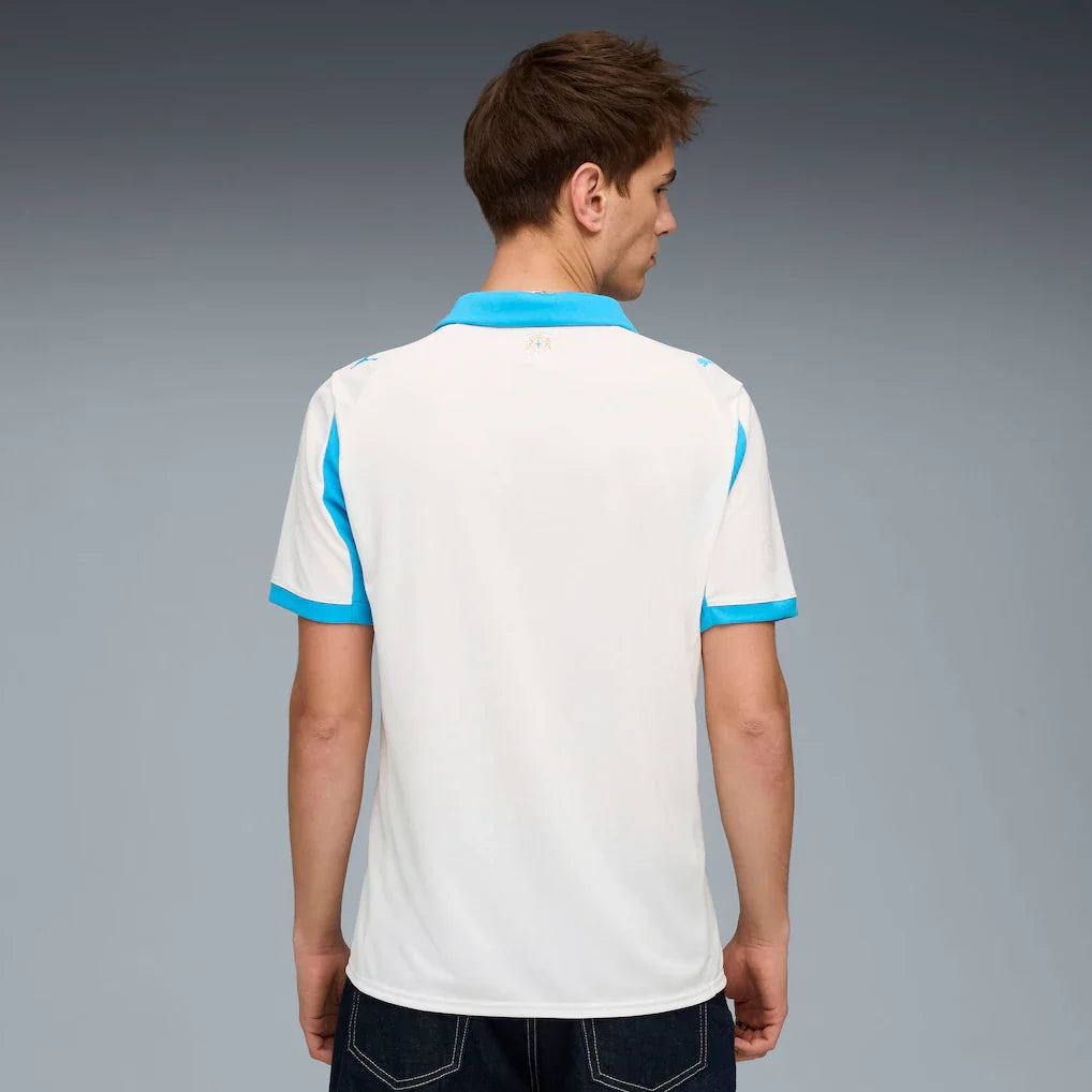 Olympique Marseille Puma 2025/26 Home Replica Jersey - White