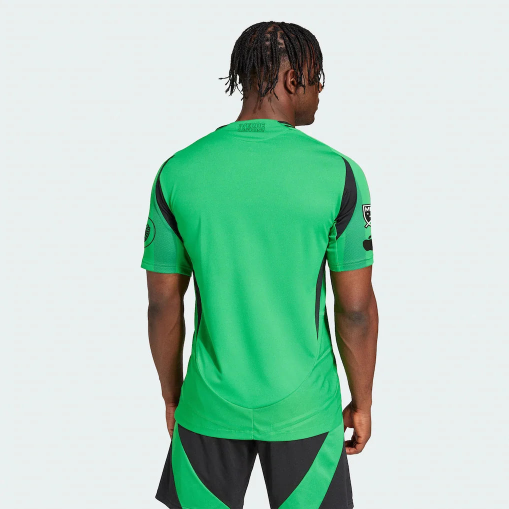 Austin FC adidas 2025 The Heartbeat Kit Authentic Jersey - Green