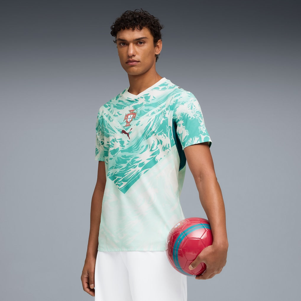 Portugal National Team Puma 2026 Away On-Field Authentic Jersey - White