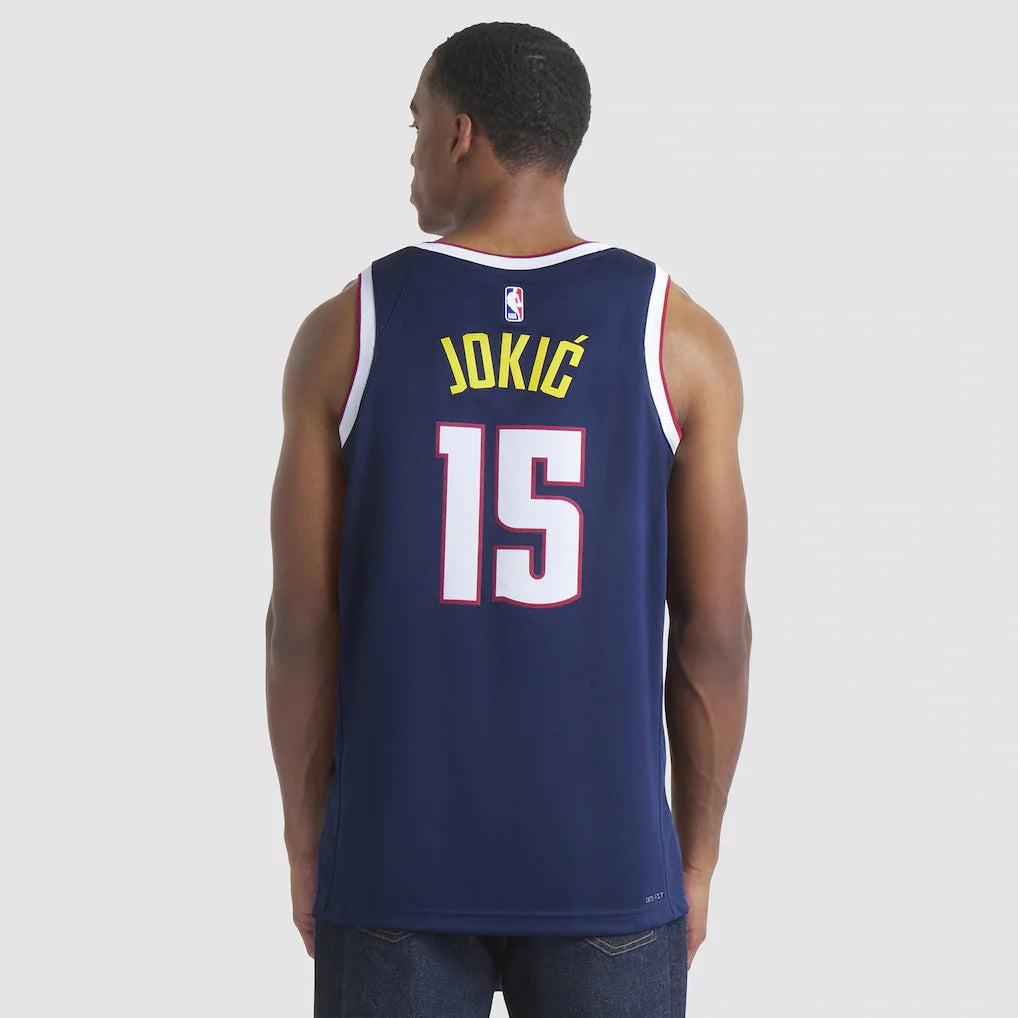 Nikola Jokic Denver Nuggets Nike Unisex Swingman Jersey - Icon Edition - Navy