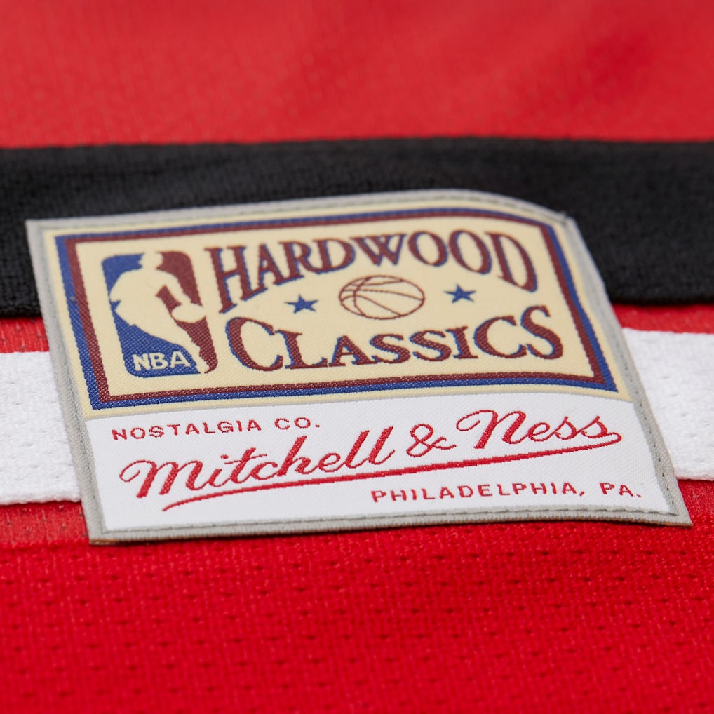 Dikembe Mutombo Atlanta Hawks Mitchell & Ness Unisex Maxxed Out Fashion Hockey Jersey - Red
