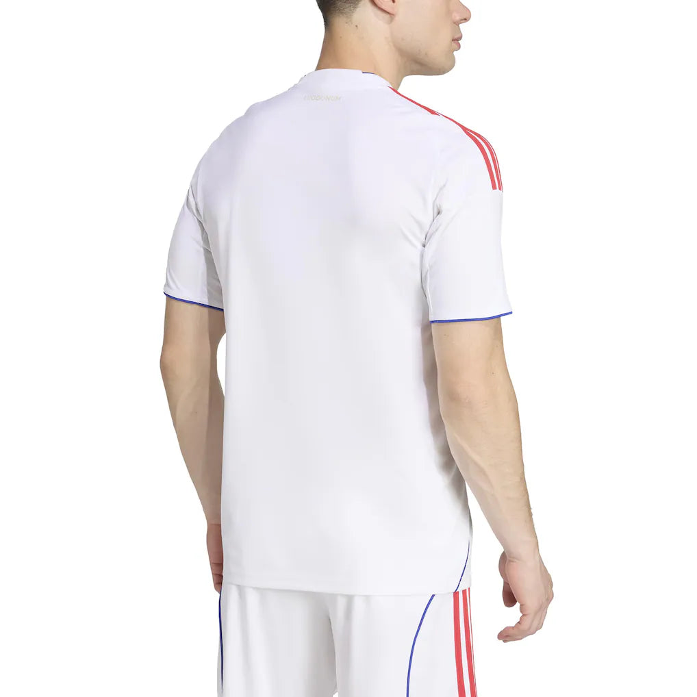 Olympique Lyonnais adidas 2025/26 Home Replica Jersey - White