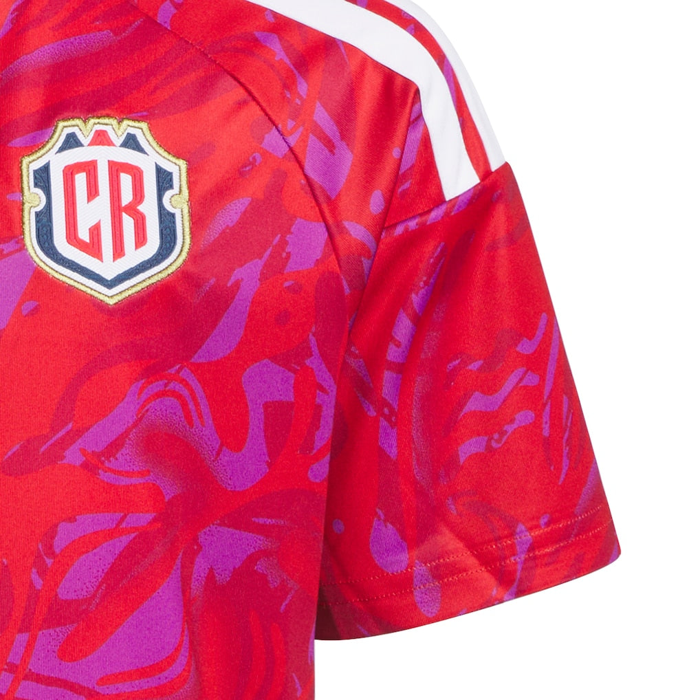 Costa Rica National Team adidas Youth 2026 Home Replica Jersey - Red