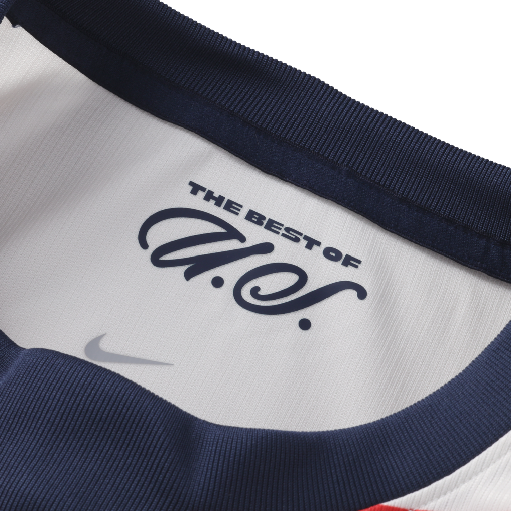 Timothy Weah USMNT Nike Women's 2026 Home Stadium Replica Jersey - White