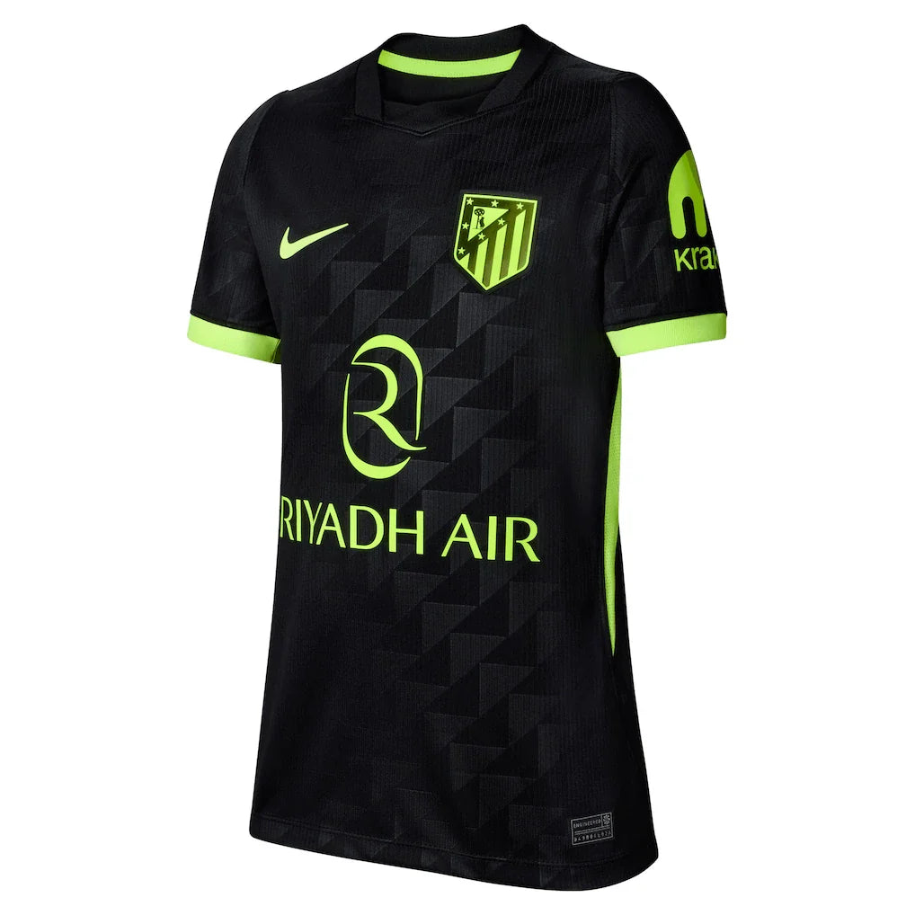 Atletico de Madrid Nike Youth 2026/27 Away Stadium Replica Jersey - Black
