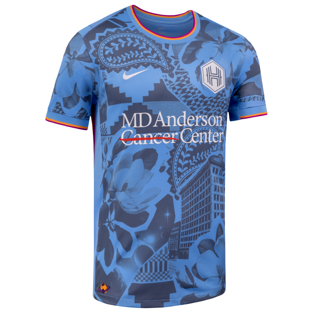 Houston Dash Nike 2026 Third Stadium Replica Jersey - Blue