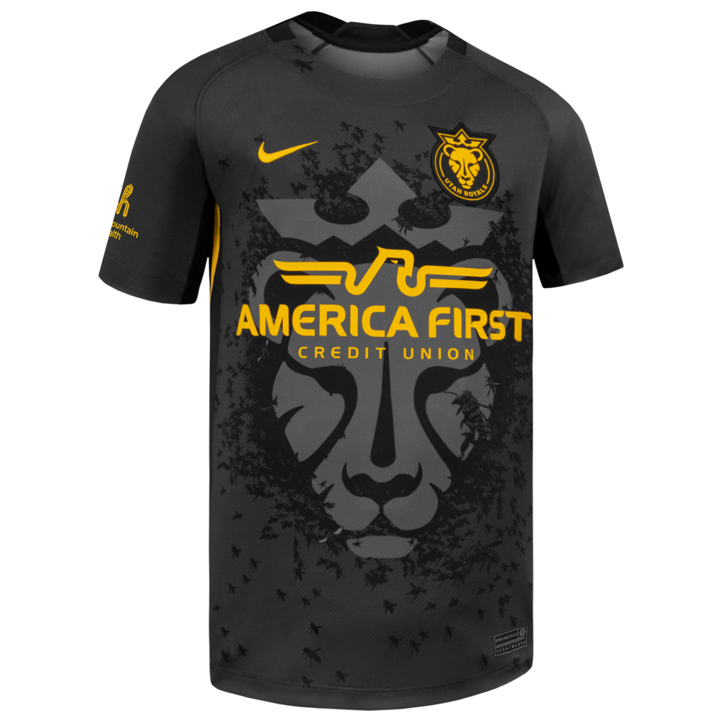 Utah Royals Nike Youth 2026 Third Stadium Replica Jersey - Gray