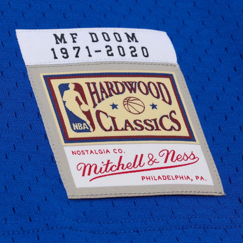 MF DOOM x NY Knicks x Mitchell & Ness A New York Story Fashion Jersey - Blue