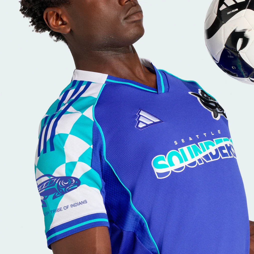 Seattle Sounders FC adidas 2025 Third Authentic Jersey - Blue