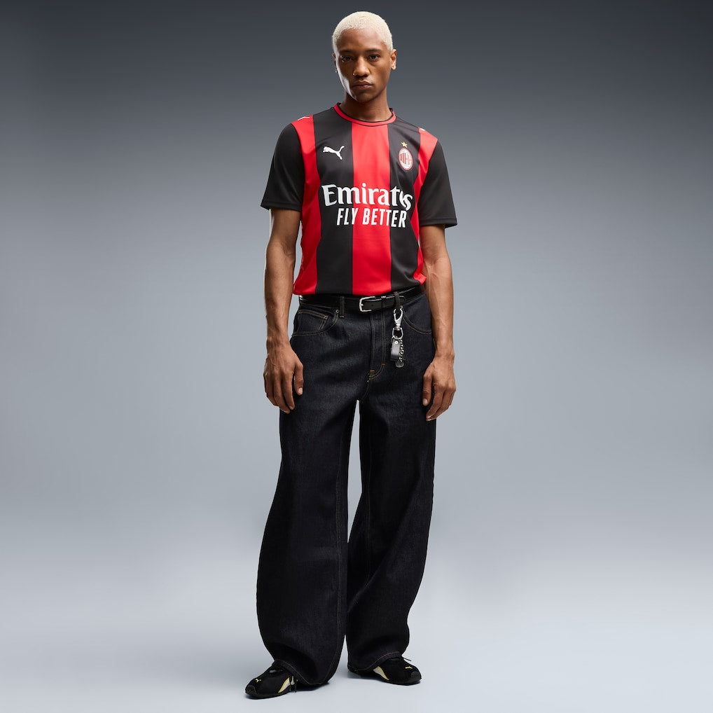AC Milan Puma 2026/27 Home Replica Jersey - Black/Red