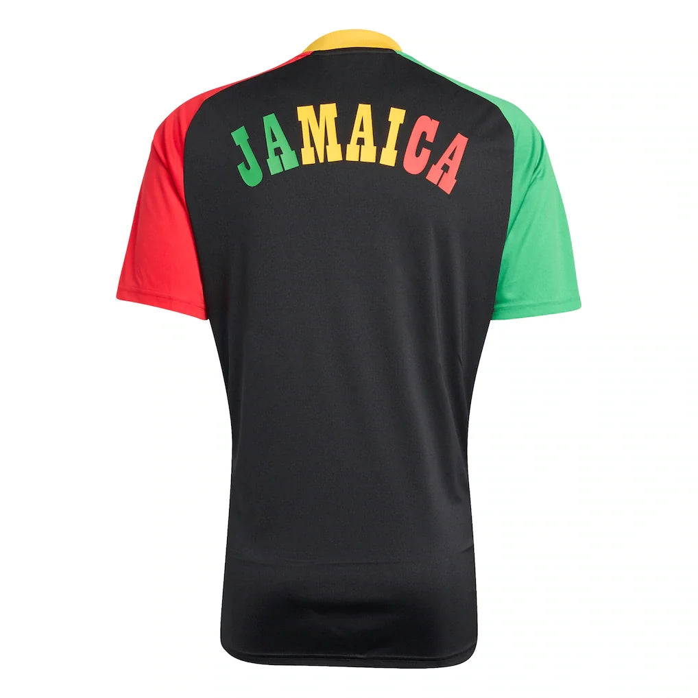 Jamaica National Team adidas 2026 Pre-Match Top - Black