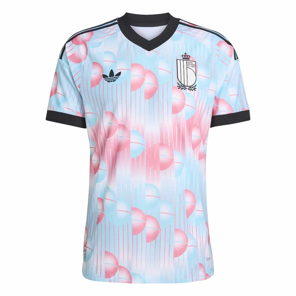 Belgium National Team adidas 2026 Away On-Field Authentic Jersey - Light Blue