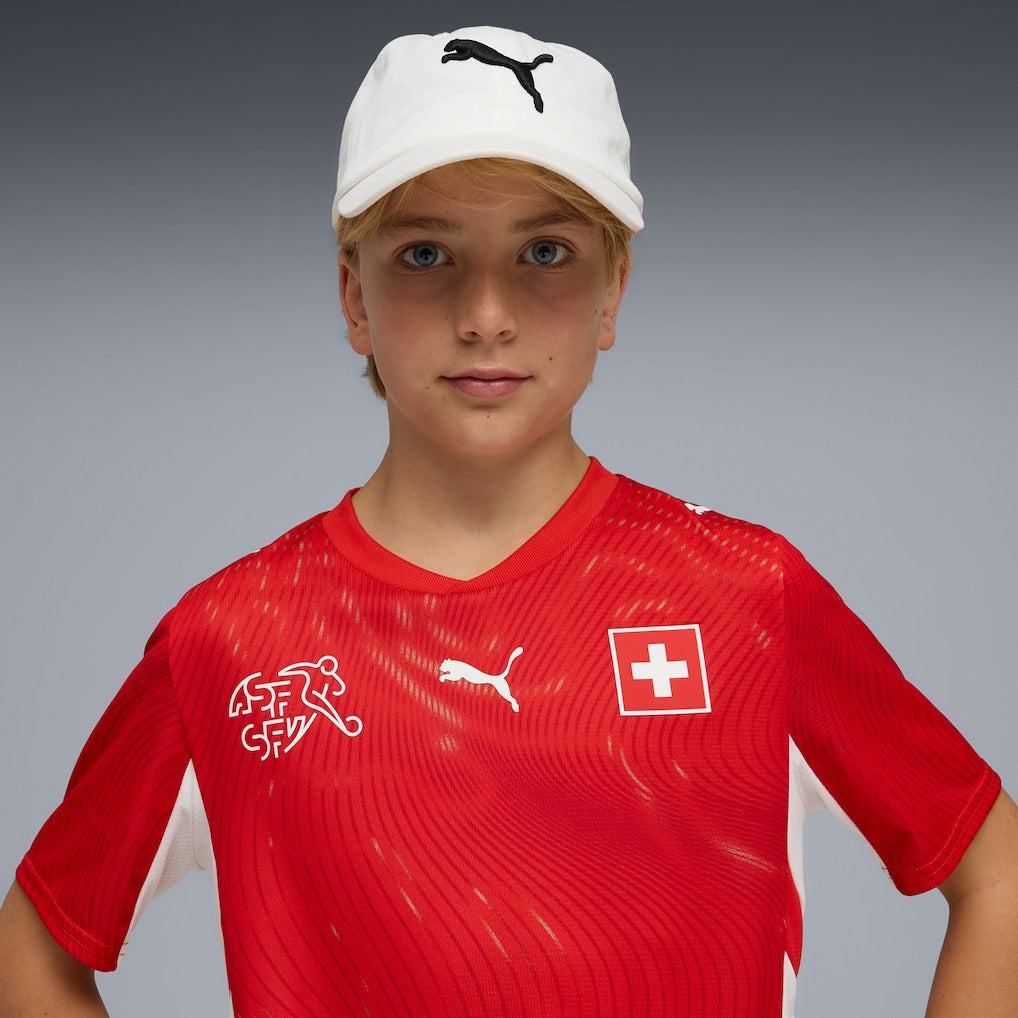 Switzerland National Team Puma Youth 2026 Home Replica Jersey - Red
