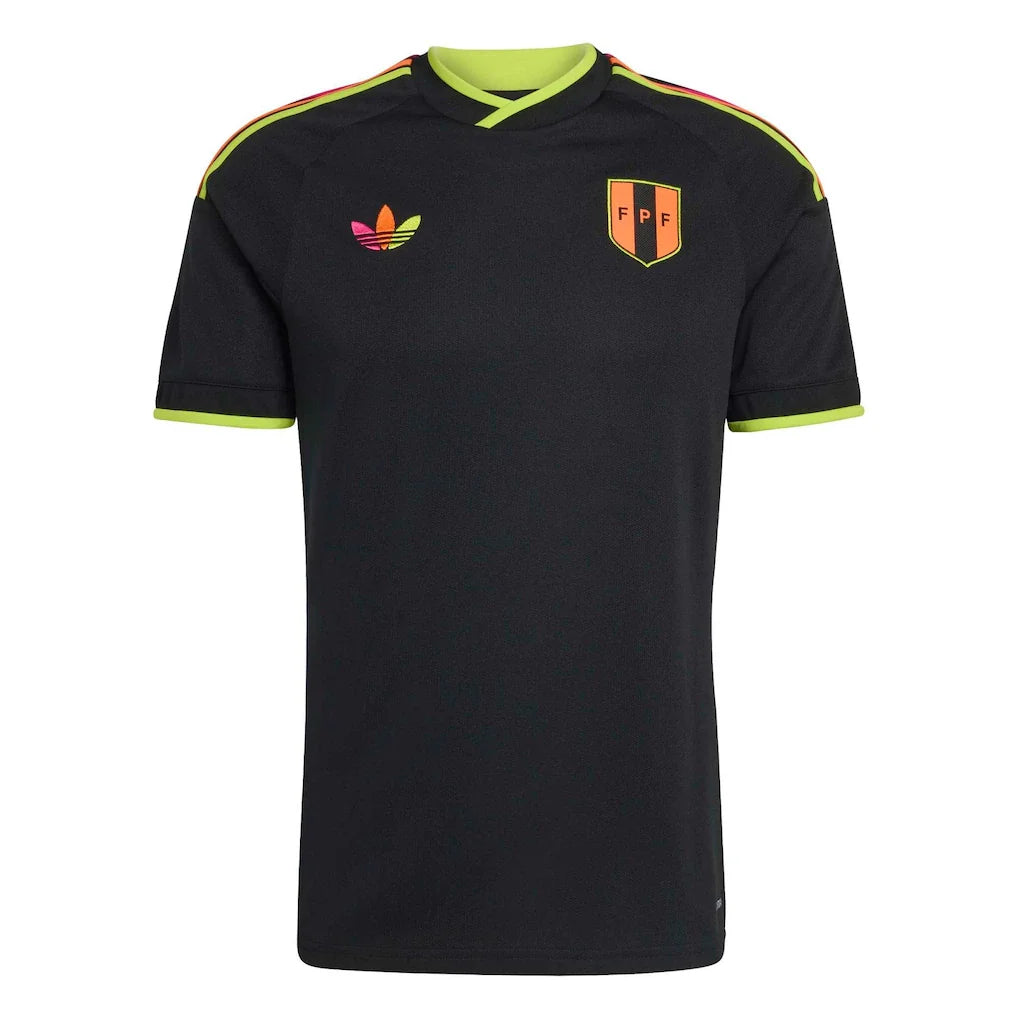 Peru National Team adidas 2026 Away Replica Jersey - Black