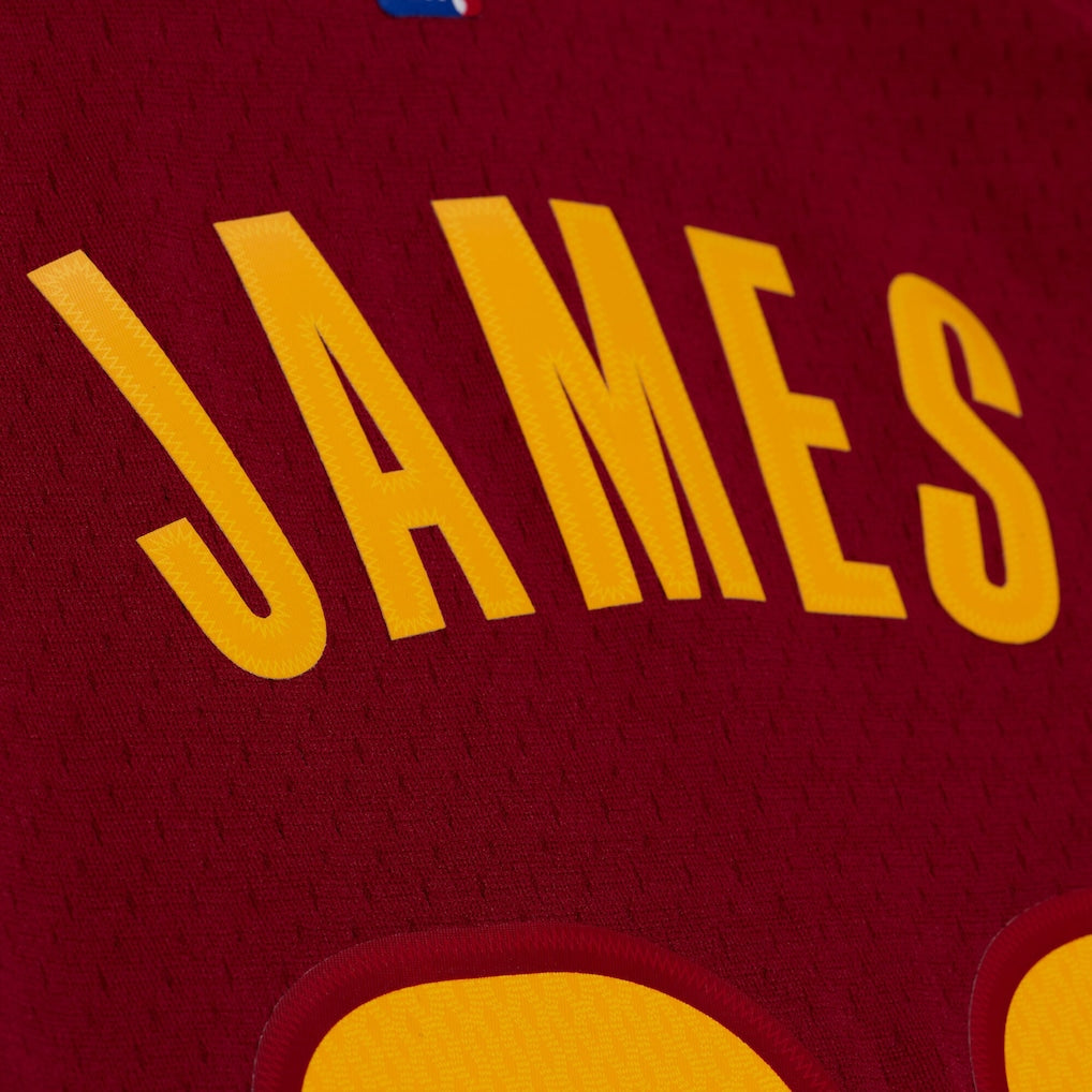 LeBron James Cleveland Cavaliers Mitchell & Ness 2015-16 Swingman Jersey - Wine