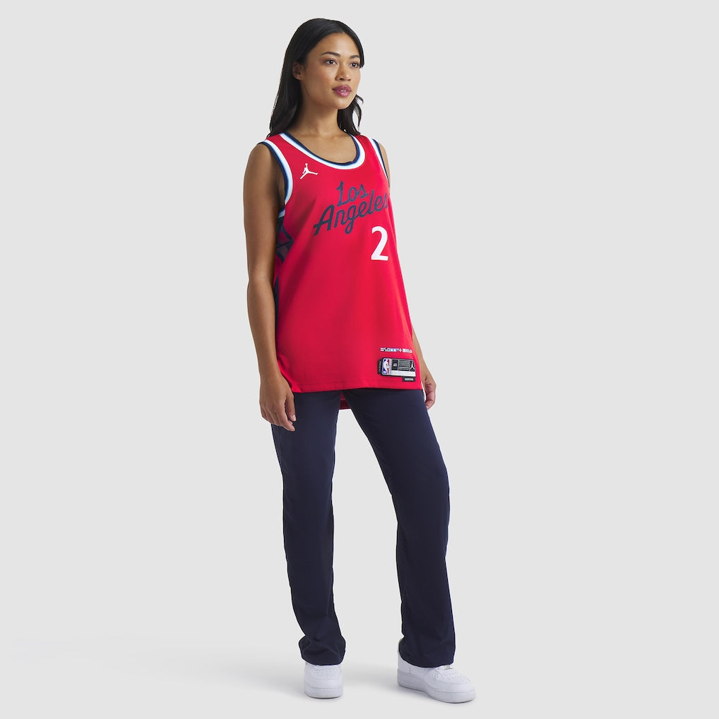 Kawhi Leonard LA Clippers Jordan Brand Unisex 2024/25 Swingman Jersey - Statement Edition - Red