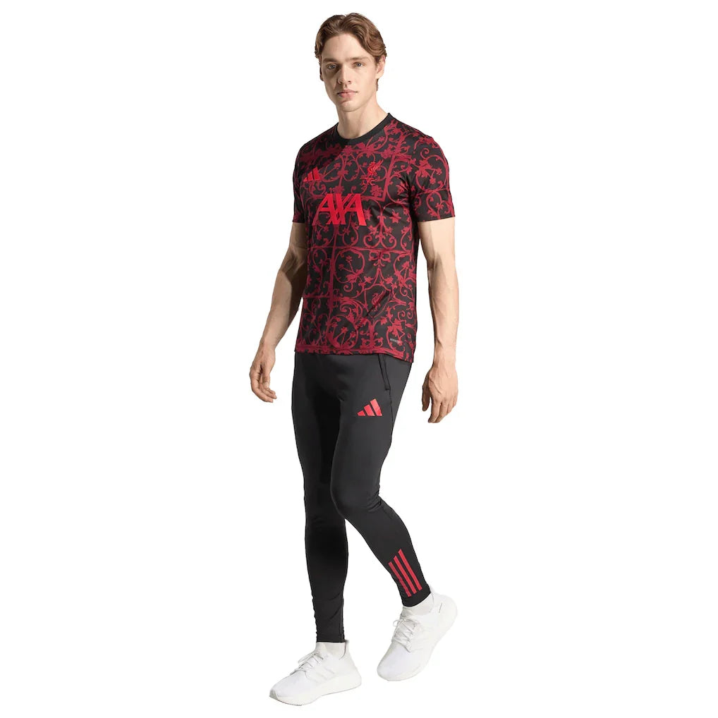 Liverpool adidas 2025/26 AEROREADY Pre-Match Top - Black