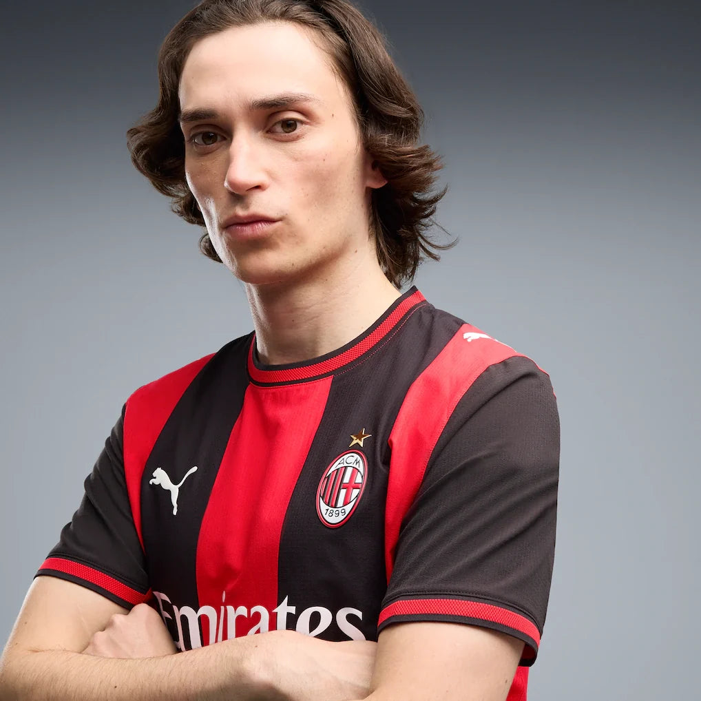 AC Milan Puma 2026/27 Home On-Field Authentic Jersey - Black/Red