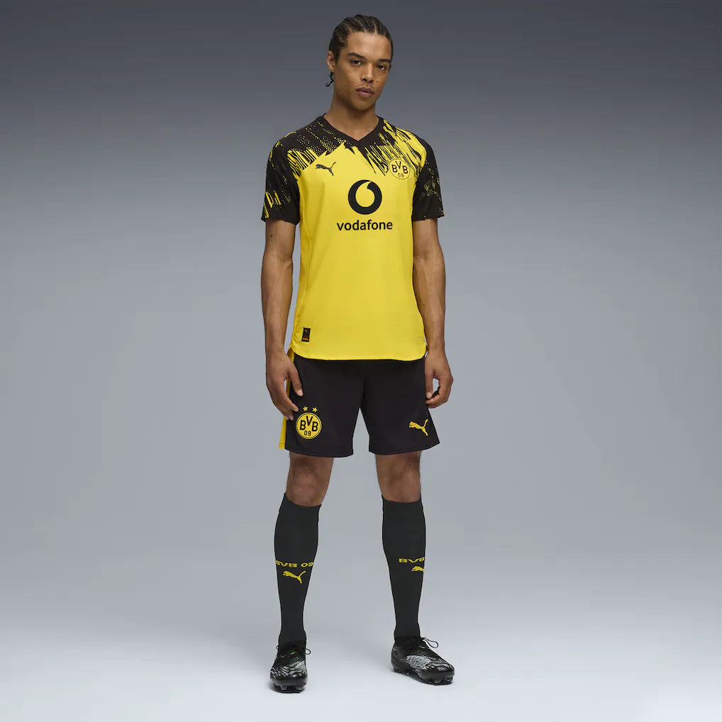 Borussia Dortmund Puma 2025/26  Authentic Jersey - Yellow