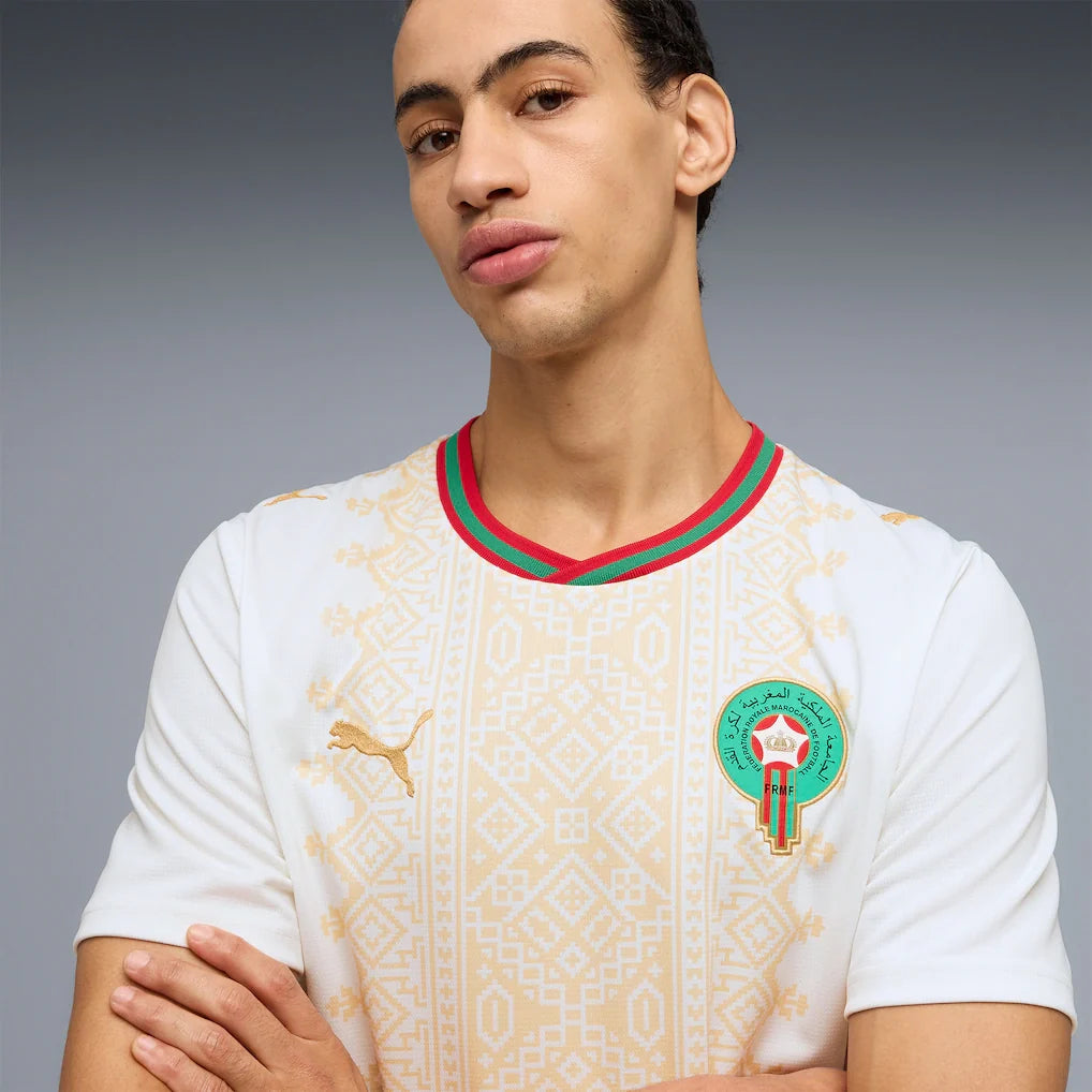 Morocco National Team Puma 2026 Away Replica Jersey - White