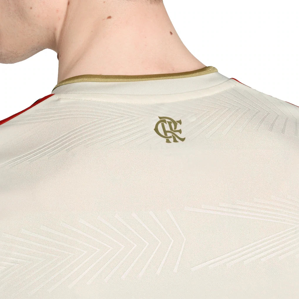 CR Flamengo adidas 2025/26 Third Replica Jersey - Tan