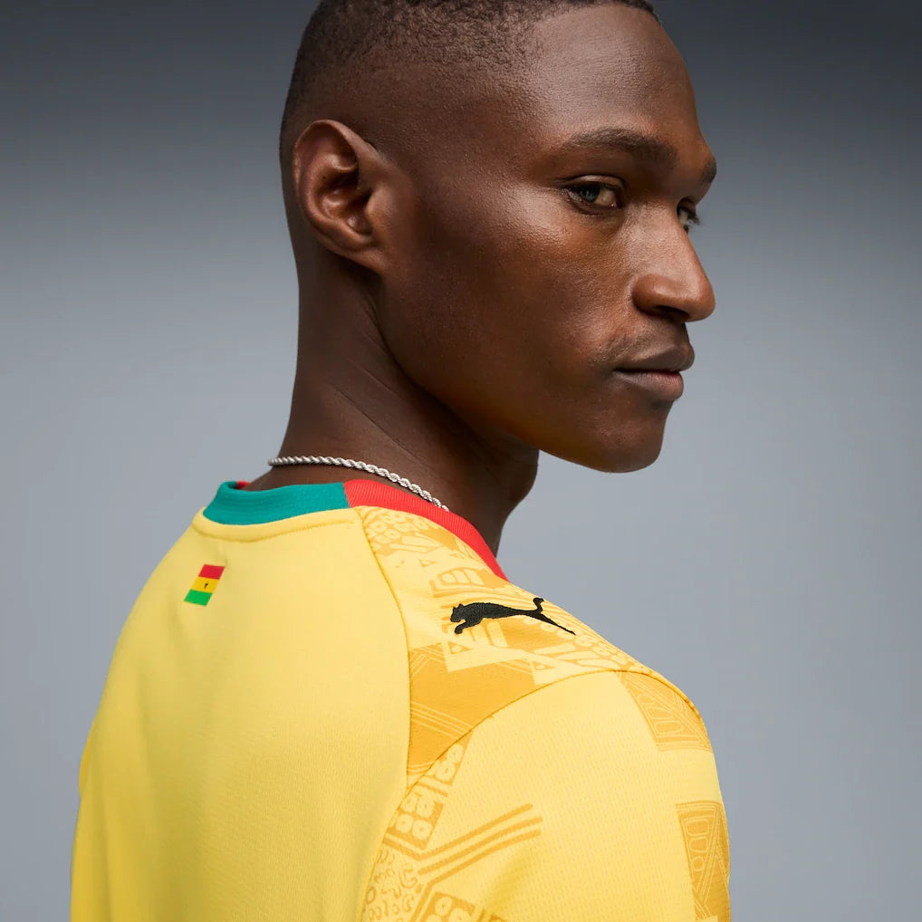 Ghana National Team Puma 2026 Away Replica Jersey - Yellow