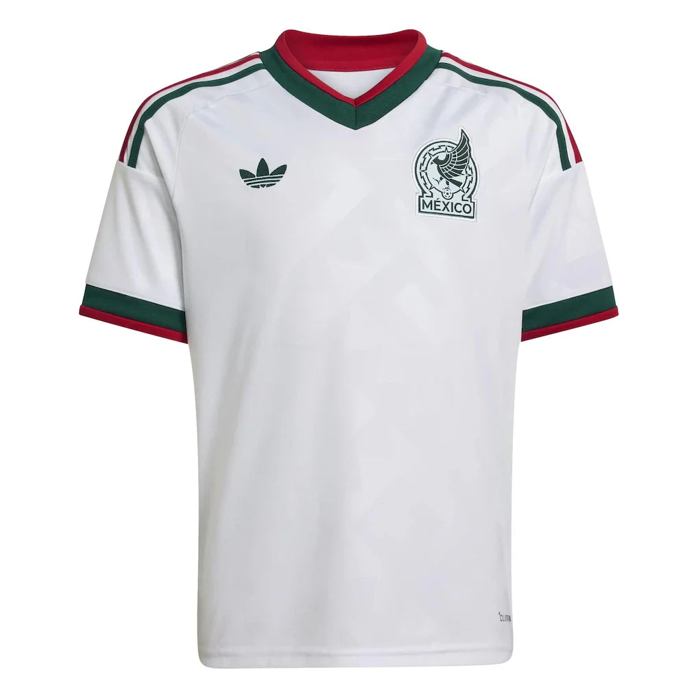 Mexico National Team adidas Youth 2026 Away Replica Jersey - White