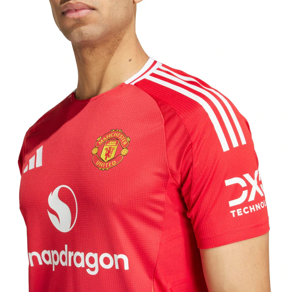 Manchester United adidas 2024/25 Home Authentic Jersey - Red