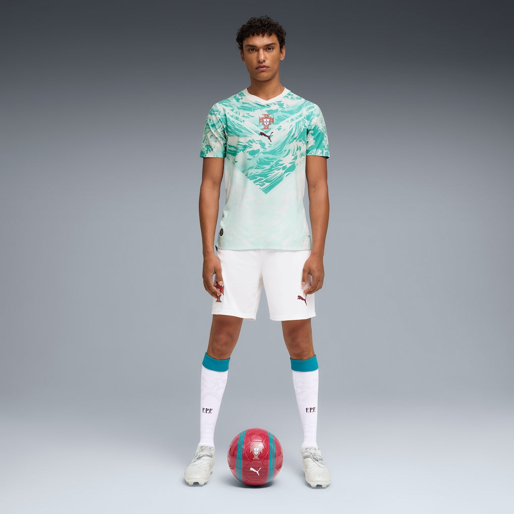 Portugal National Team Puma 2026 Away On-Field Authentic Jersey - White