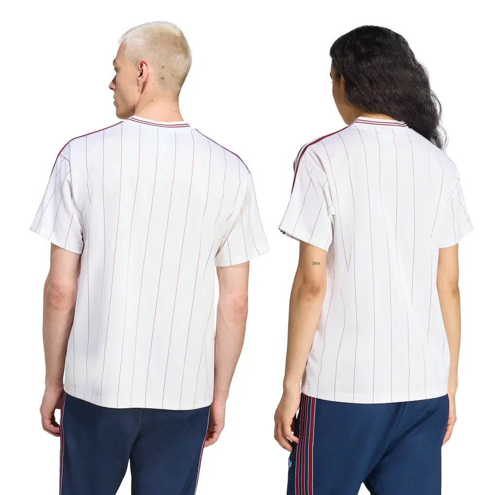 Aston Villa adidas Unisex Terrace Icons Jersey - White