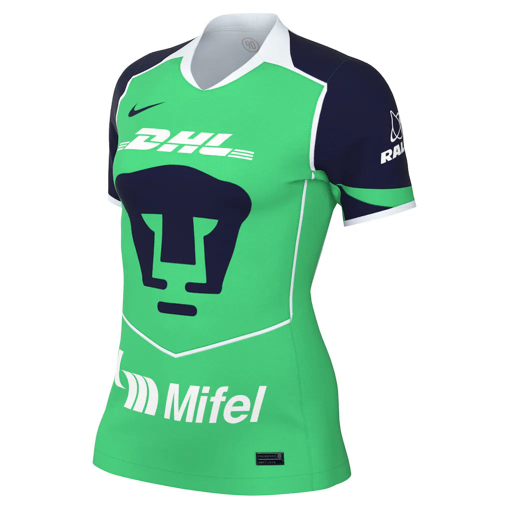 Pumas Nike Women's 2025/26 Third Replica Jersey - Green