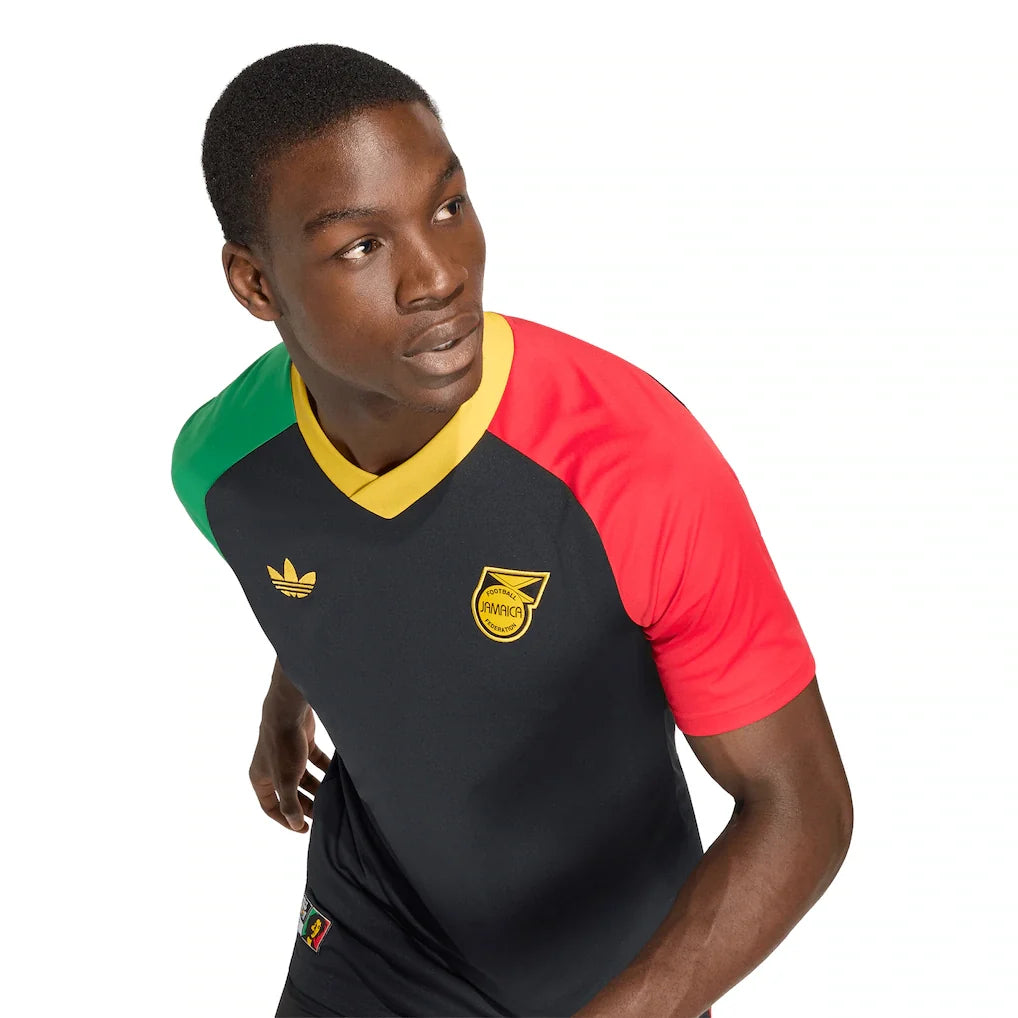 Jamaica National Team adidas 2026 Pre-Match Top - Black