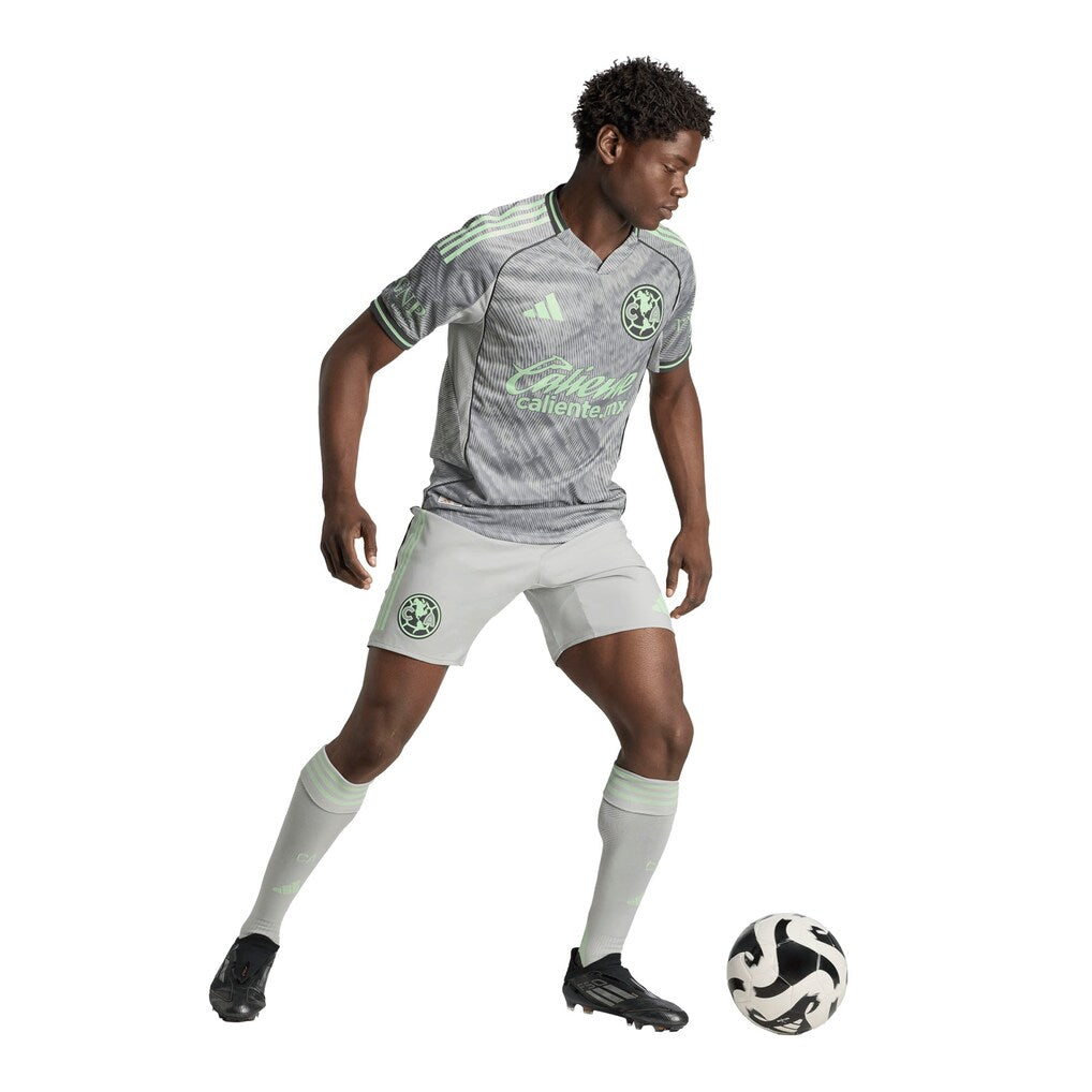 Club America adidas 2025 Third On Field Authentic Jersey - Gray